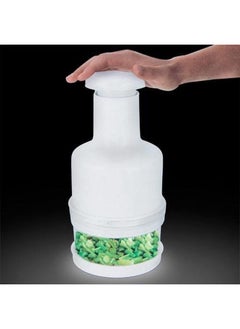 Muy Mucho Muy Mucho Vegetable Grinder, White  - Image 3