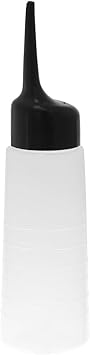 Healifty Empty Hair Dye Bottle Angle Tipped Hair Coloring Bottle Salon Hair Tint Bleach Applicator Barber Hair Washing Bottle Container - Image 1