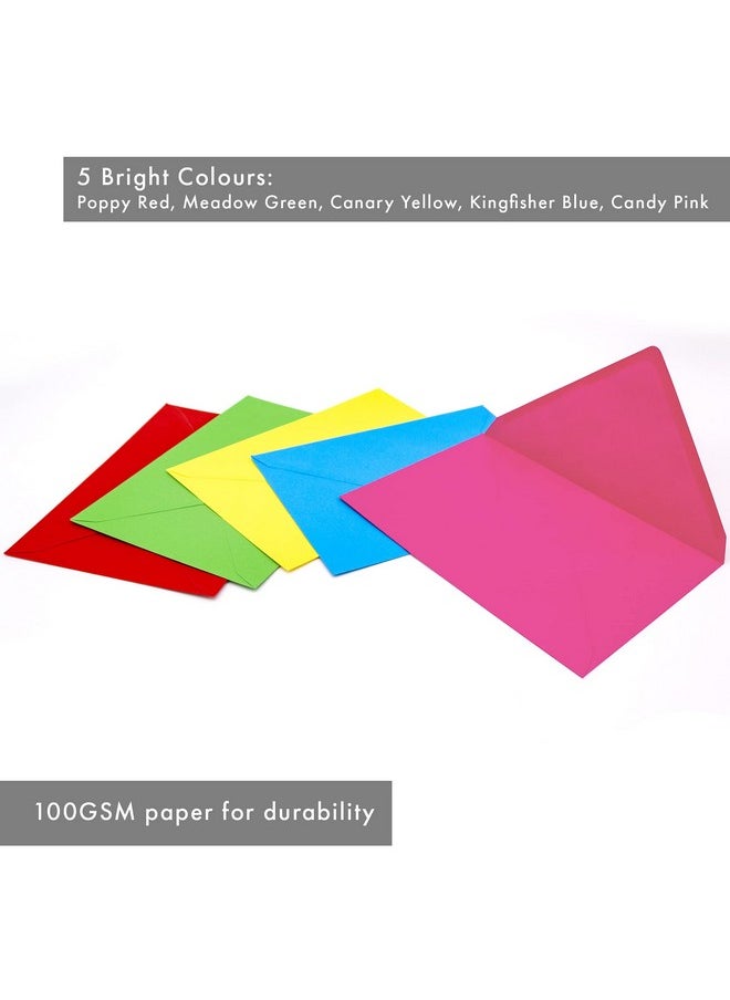 Pukka Pad Carpe Diem Gummed Envelopes For Greeting Cards And Invitations Pack Of 25 Bright Envelopes A2 4.38 X 5.75 In  - Image 5