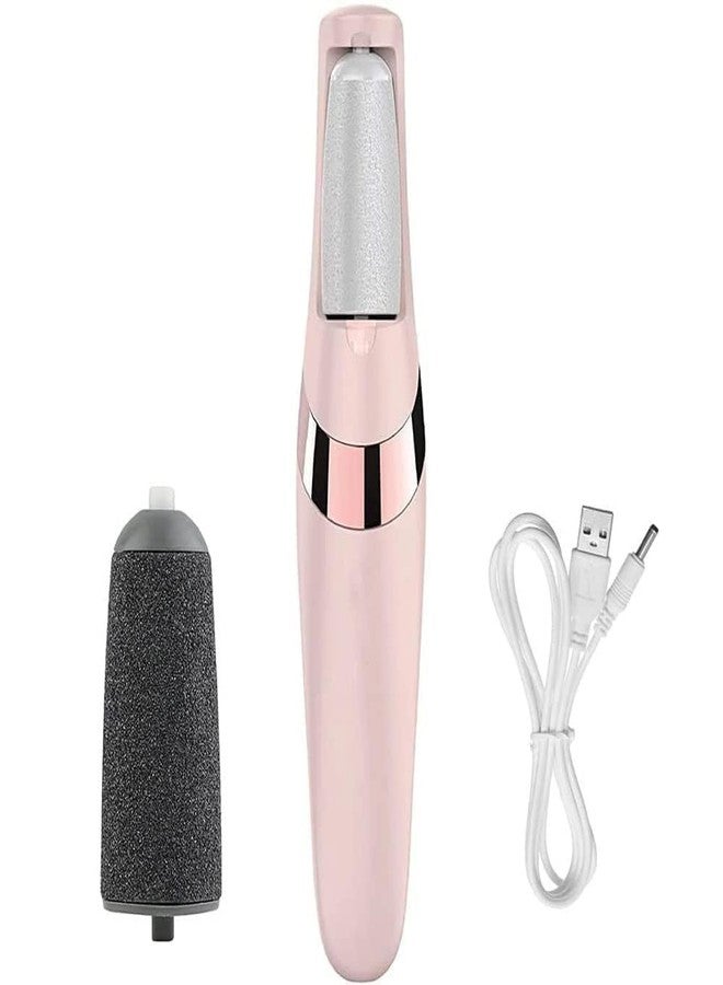 Flawless Pedi Electronic Pedicure Tool Cordless Rechargeable Callus Dead Skin Remover Polishing Wand with Roller Heads Flawless Pedi Electronic Pedicure Tool Callus Dead Skin Remover - Image 1