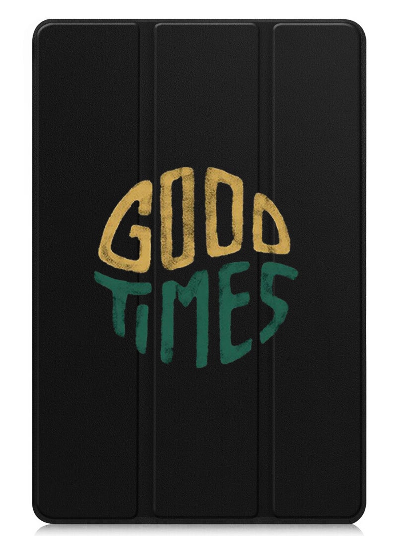 Theodor Protective Flip Case For Huawei MatePad 11.5 S (2024) With Trifold Stand Auto Wake Sleep Shockproof Cover Good times - Image 1