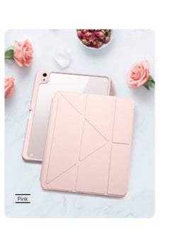 I47 Smart Protective Case for iPad Air 11 Inch 2024 M2 5th Generation 4th Generation with Pen Holder 5/4 10.9 - Pink  - Image 2