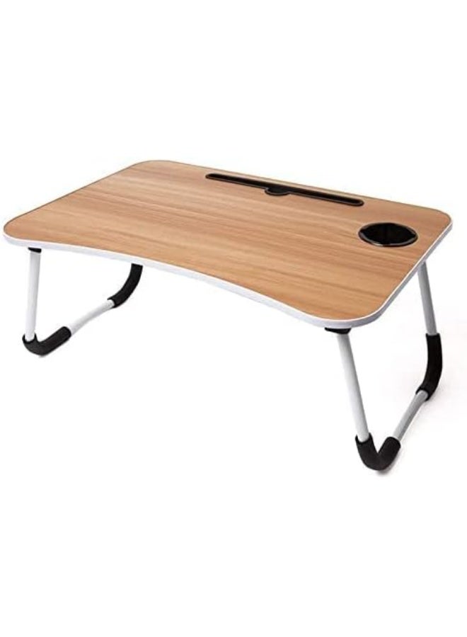 Foldable Laptop Table – Portable & Adjustable Desk for Bed, Sofa, or Floor Use - Image 1