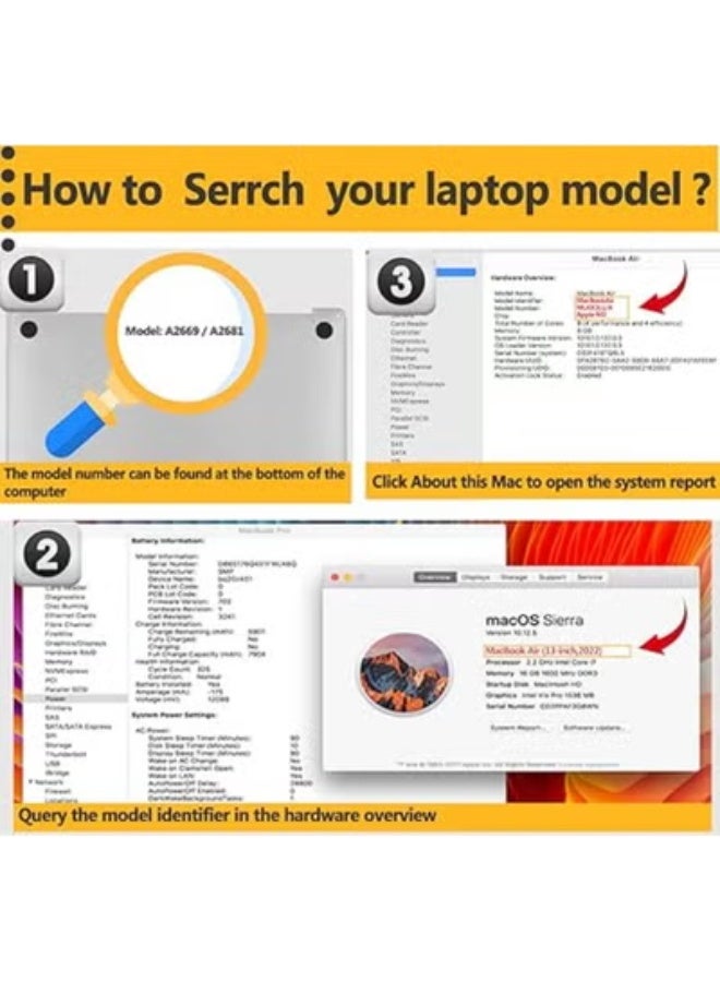 Battery Replacement for MacBook Air 13" M2 (2022) – 52.6Wh High-Capacity Lithium Battery for Long-lasting Power - Image 5