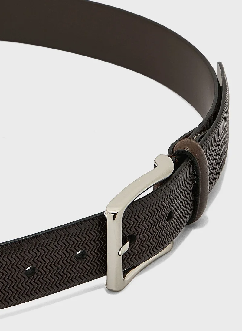 Robert Wood Premium Italian Leather Formal Belt