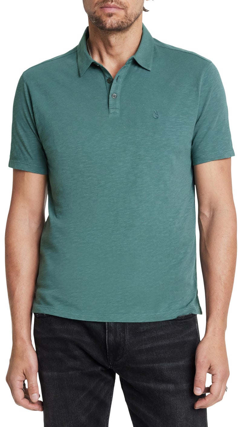 John Varvatos Victor Polo Deep Sea Green XS