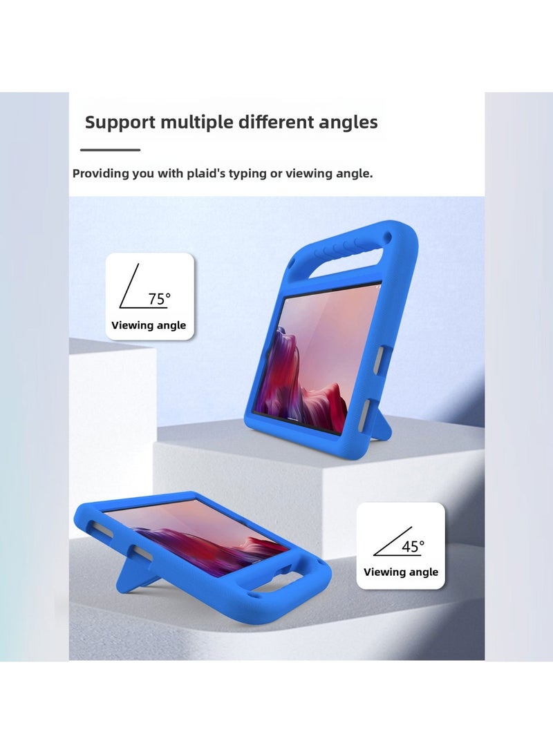 Suitable for Honor Pad X8a 11.0-inch 2024 compatible housing, lightweight EVA child friendly shock and drop resistant protective case with handle and hidden bracket cover - Image 4