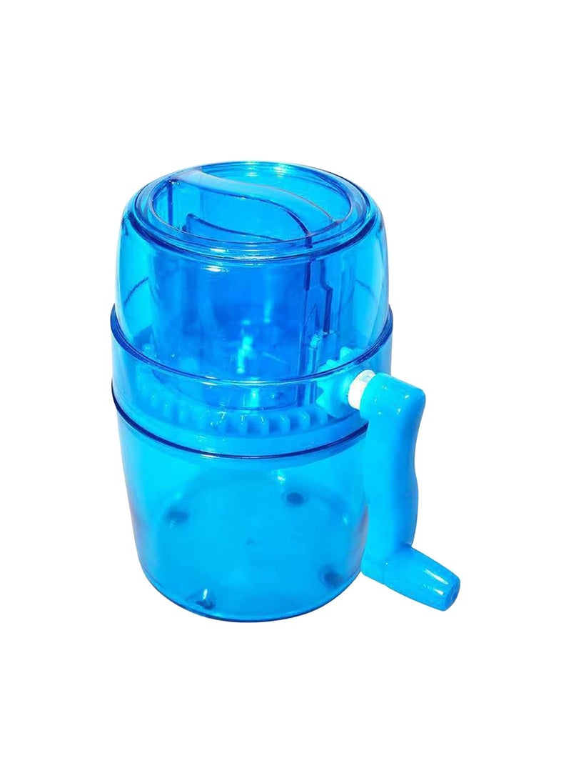 ROMILAS ROMILAS Gola Maker Machine for Home Non Electric Manual Ice Gola Maker with 1 Plastic Bowl 1 Glass 3 Cups and 6 Sticks Handheld Ice Crusher Machine Multicolor  - Image 1