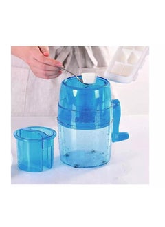 ROMILAS ROMILAS Gola Maker Machine for Home Non Electric Manual Ice Gola Maker with 1 Plastic Bowl 1 Glass 3 Cups and 6 Sticks Handheld Ice Crusher Machine Multicolor  - Image 4
