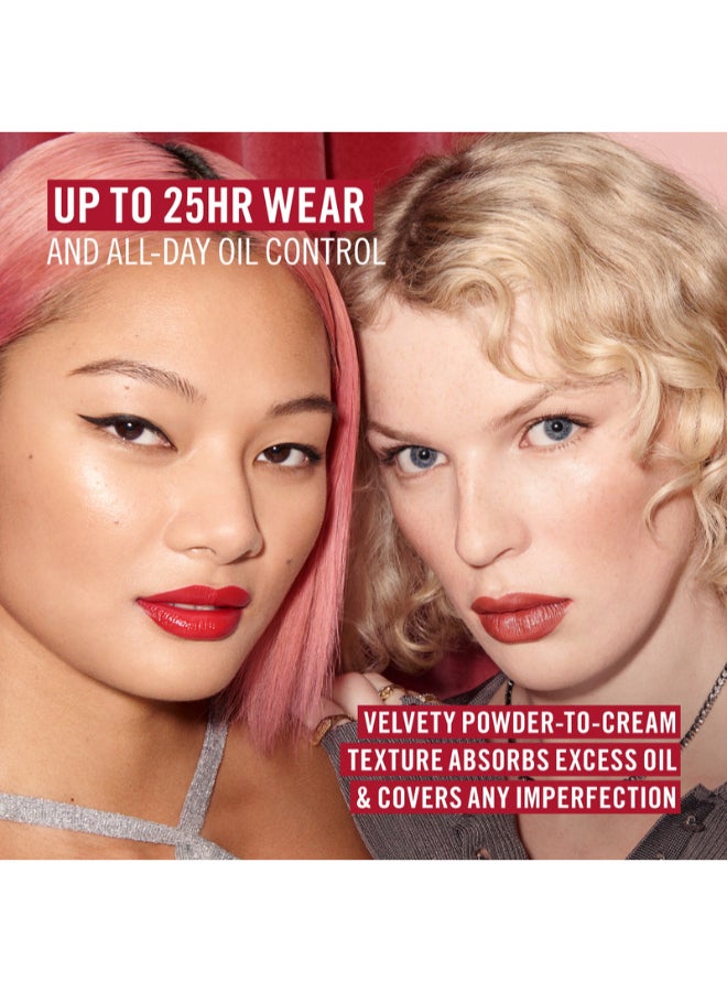 RIMMEL LONDON فونداسيون مضغوط يدوم طويلاً - 008 - بيج ناعم، 7غ - Image 5
