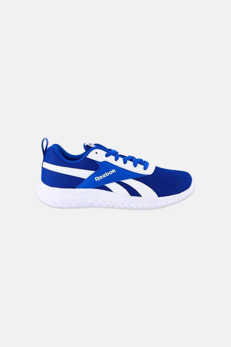 Reebok Kids Boy Stride Link Lace Up Running Shoes, Blue - Image 3