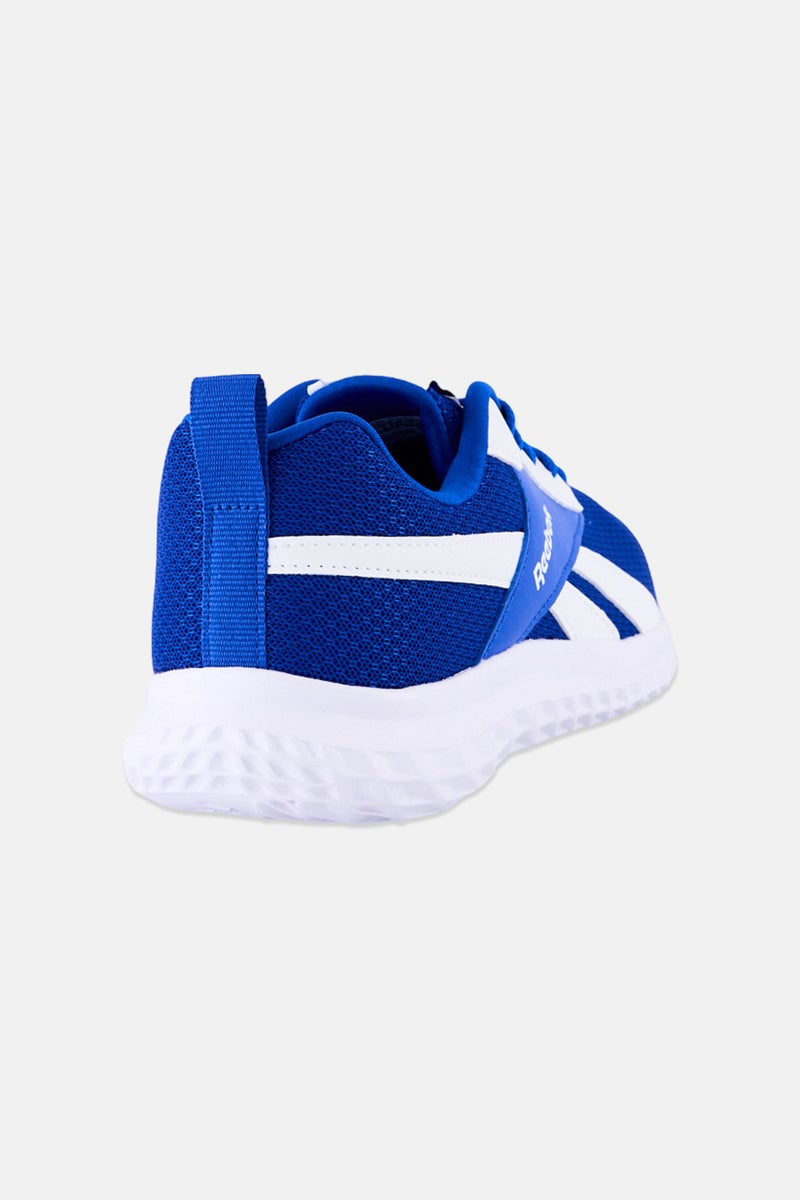 Reebok Kids Boy Stride Link Lace Up Running Shoes, Blue - Image 2