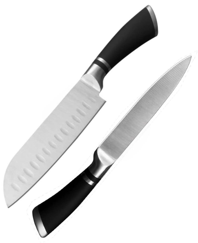 DORMICO Kitchen Knife Set 63 Chefs 47 Parings High Carbon Ultra Sharp Stainless Steel Cooking Knife for Fruit Vegetable Cutting Peeling SlicingPack of 2 - Image 1