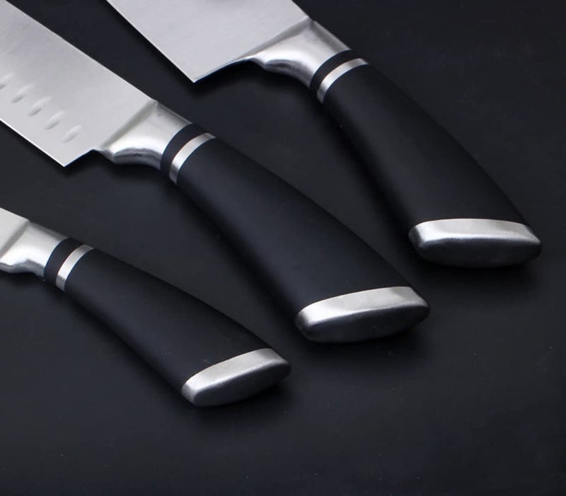 DORMICO Kitchen Knife Set 63 Chefs 47 Parings High Carbon Ultra Sharp Stainless Steel Cooking Knife for Fruit Vegetable Cutting Peeling SlicingPack of 2 - Image 4