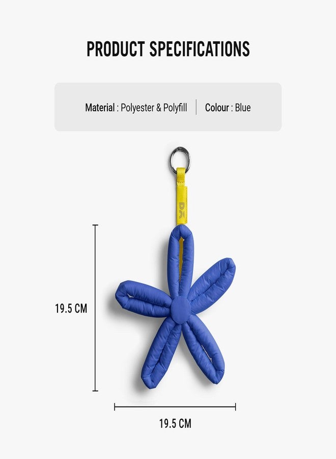 DailyObjects Blue Puft Bloom Charm - Image 3