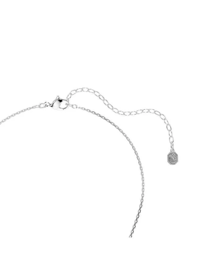 Swarovski  Constella White Crystal Rhodium Plated Pendant Necklace for Women | Best Price UAE