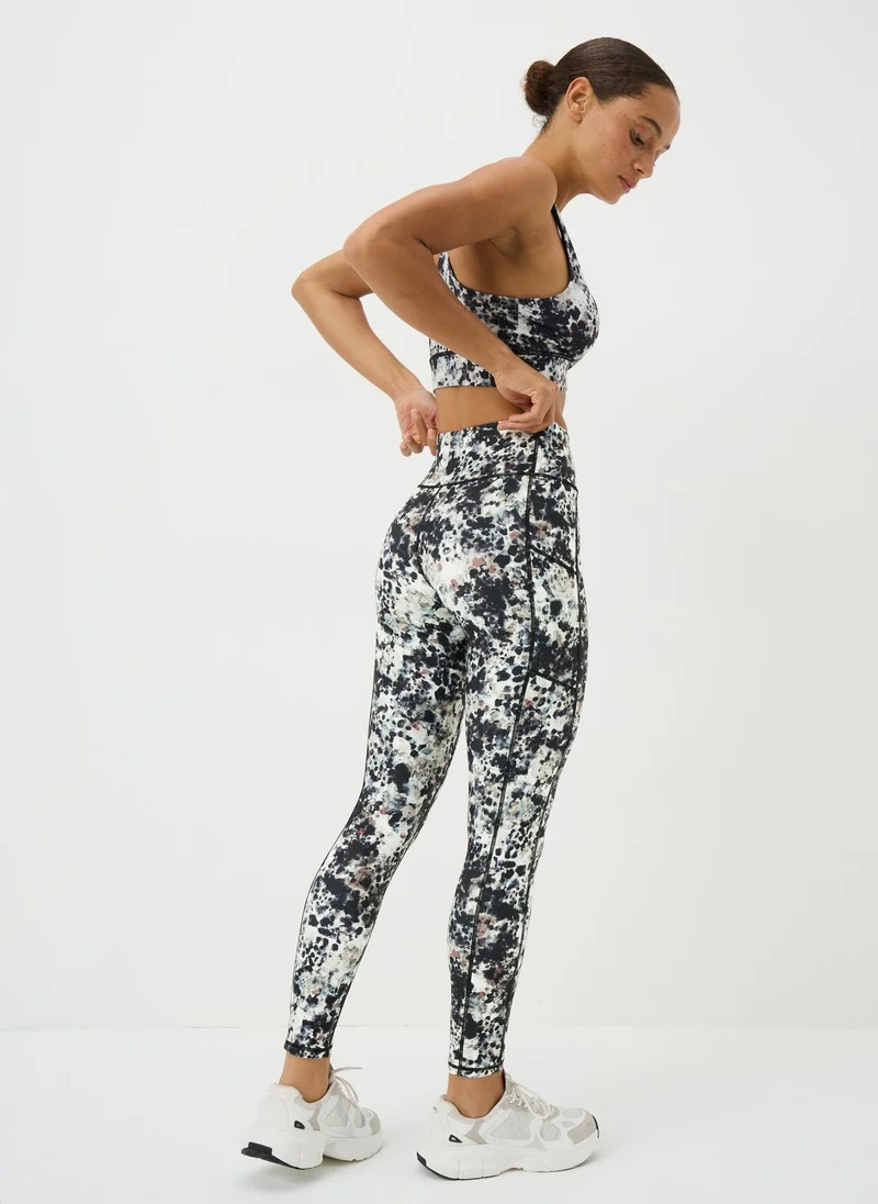 Matalan Splatter Print Gym Leggings