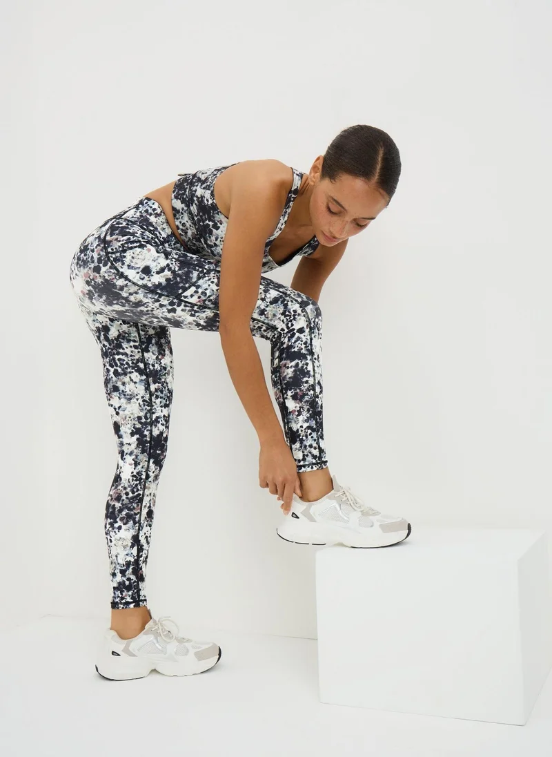 Matalan Splatter Print Gym Leggings
