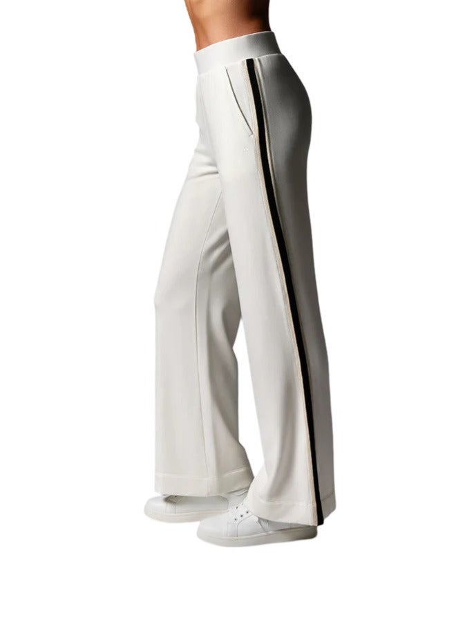 TAVI COZY WIDE LEG PANT COCONUT EBONY - Image 2