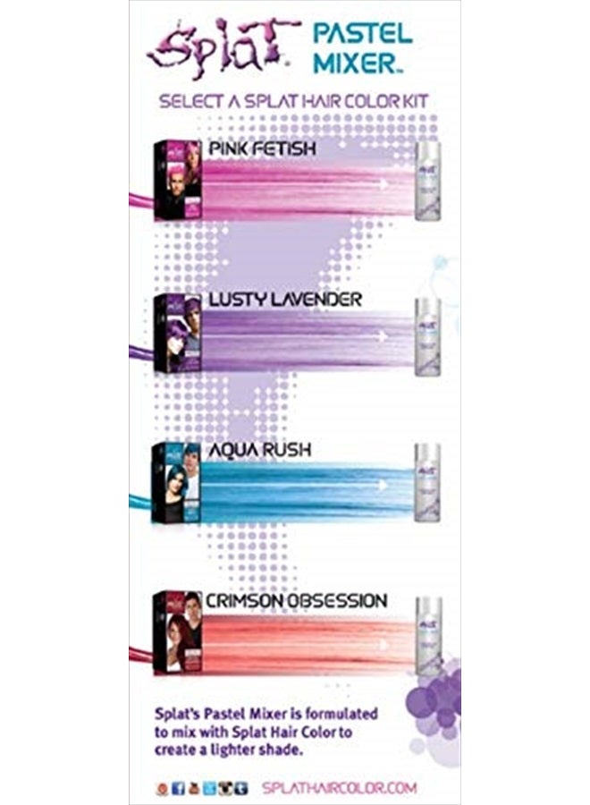 SPLAT Pastel Mixer Kit | White Cream Base 6 oz. | Semi-Permanent Hair Dye | Vegan and Cruelty-Free - Image 3