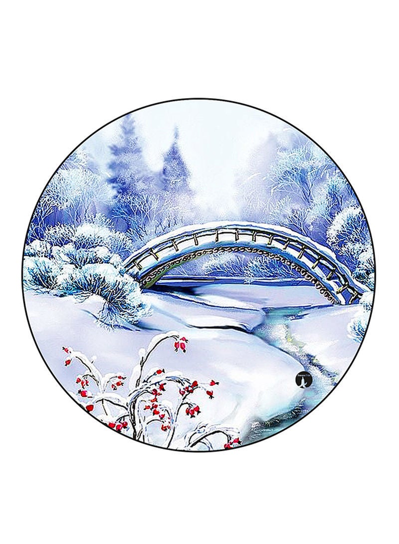 RKN Winter Printed Mouse Pad Multicolour