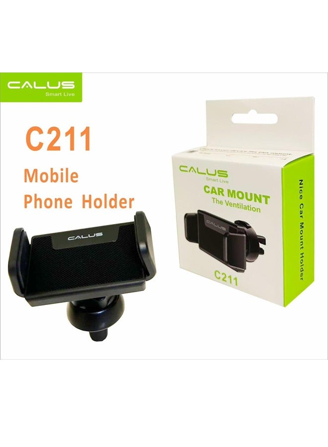 كالوس حامل سيارة كالوس C211 مغناطيسي بالشفط، مشبك تثبيت للهاتف في السيارة، امتصاص قوي مع حامل تثبيت تلقائي، حامل أسود - Image 2