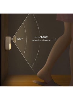 Generic Motion Sensor Night Light, Cordless Battery-Powered LED, Modern White, 1 Pack  - Image 4