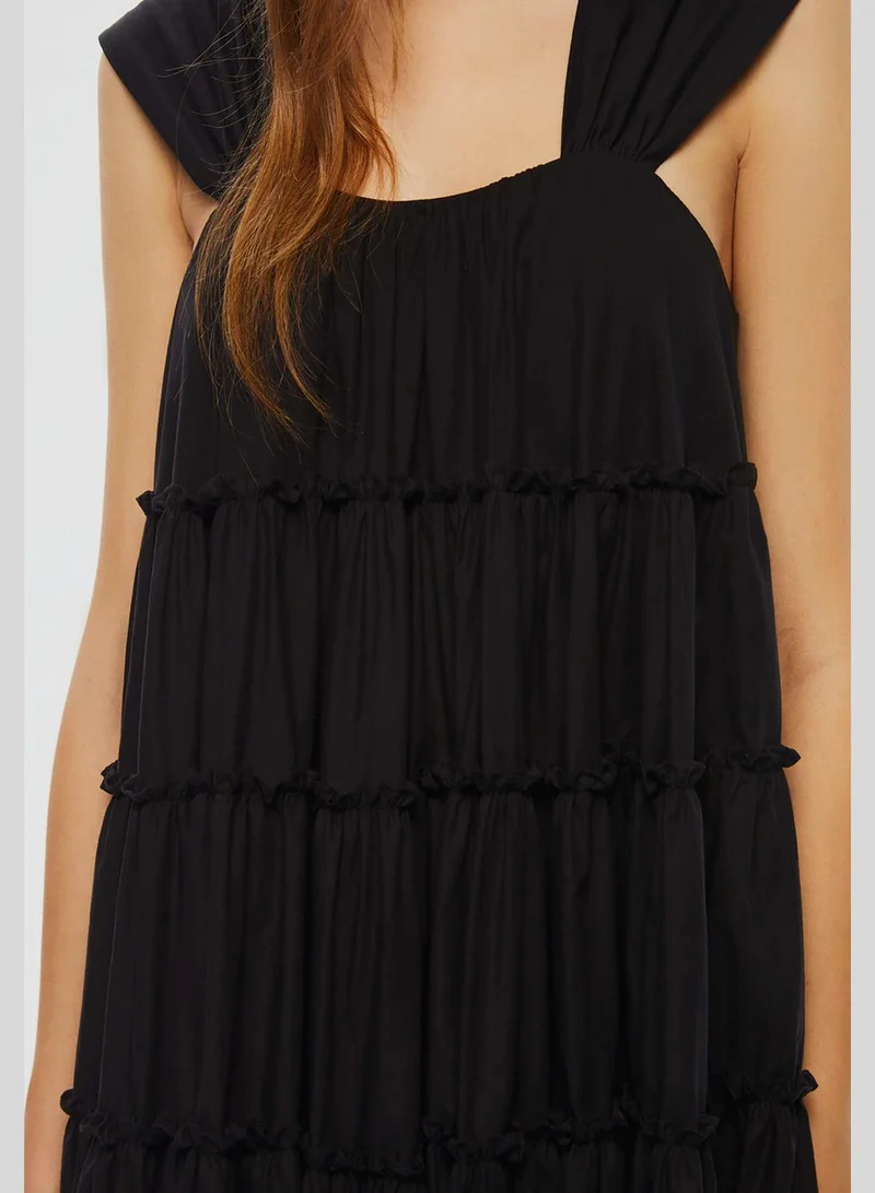 Nocturne Tiered Mini Dress
