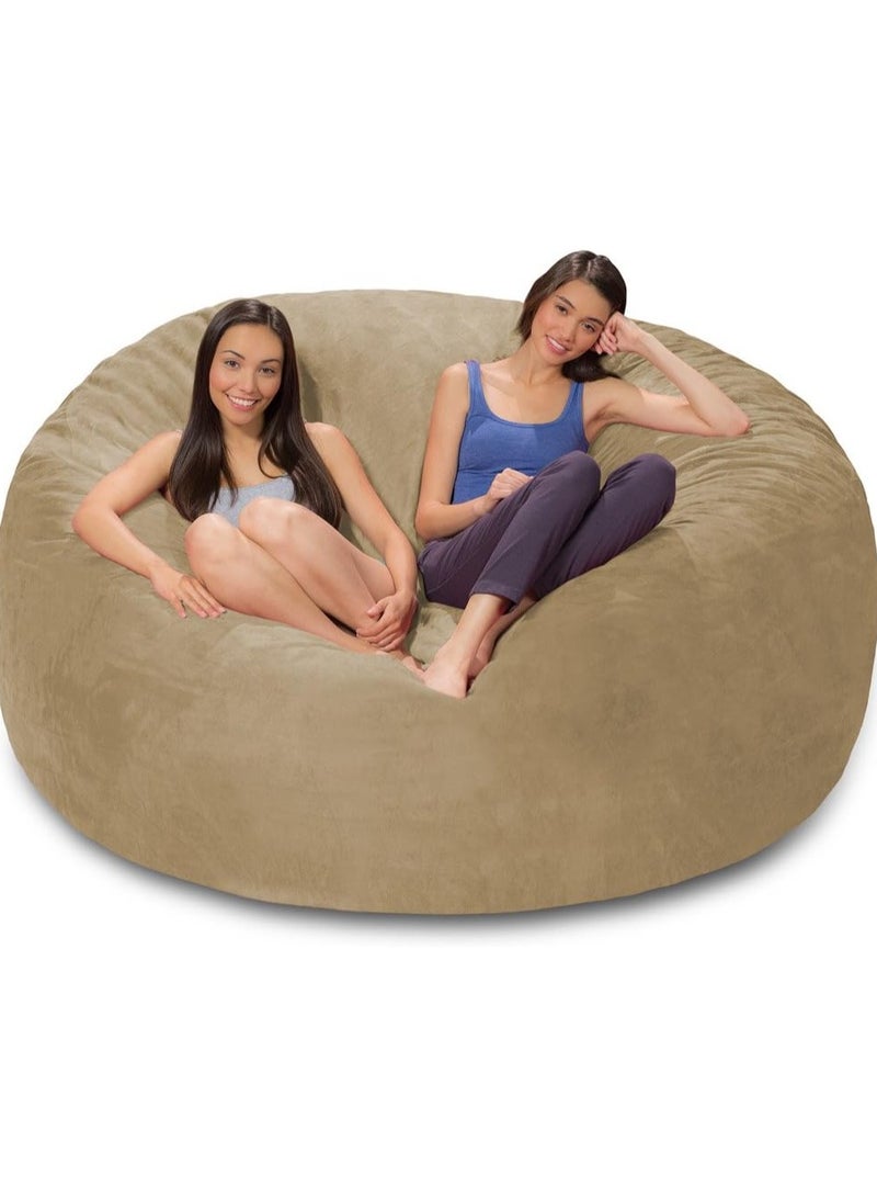Comfy COMFY ULTIMATE XXL LOVESACK GAMING CREAM RECLINER BEAN BAG WITH VIRGIN POLYSTYRENE BEAN FILLING 1  - Image 2