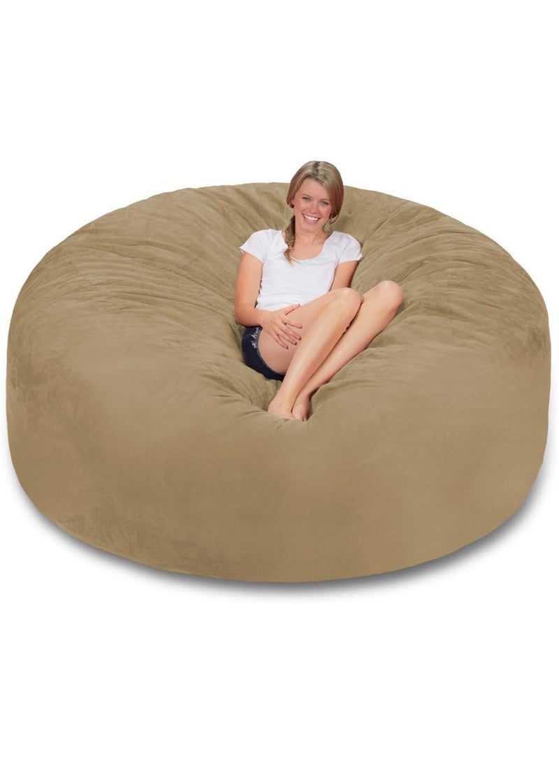 Comfy COMFY ULTIMATE XXL LOVESACK GAMING CREAM RECLINER BEAN BAG WITH VIRGIN POLYSTYRENE BEAN FILLING 1  - Image 4