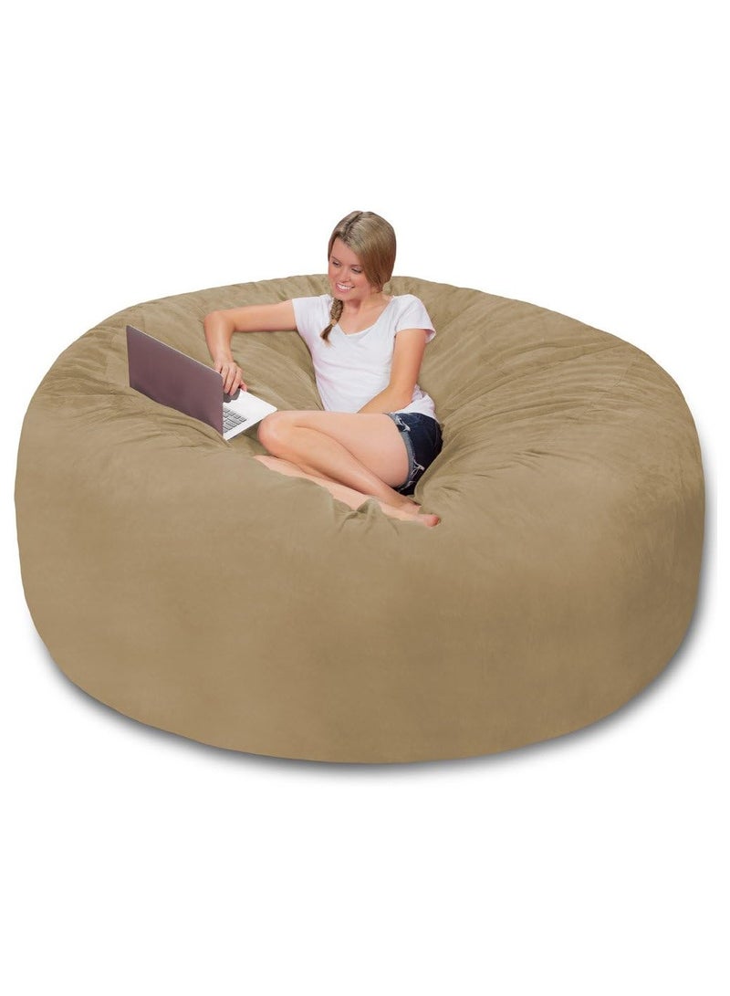 Comfy COMFY ULTIMATE XXL LOVESACK GAMING CREAM RECLINER BEAN BAG WITH VIRGIN POLYSTYRENE BEAN FILLING 1  - Image 3