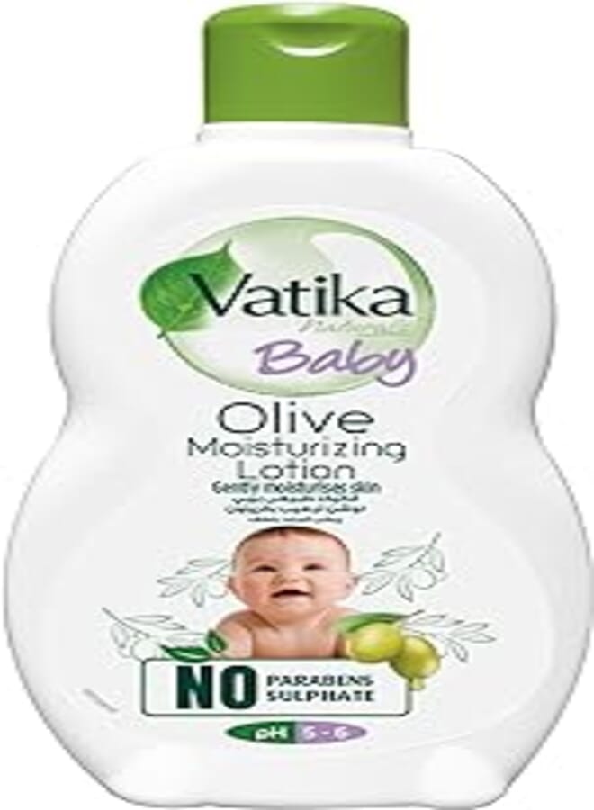 لوشن فاتيكا ناتشورالز المرطب للأطفال 100 مل | زيتون | ترطيب لطيف | تم اختباره من قبل أطباء الجلدية | العناية ببشرة الطفل