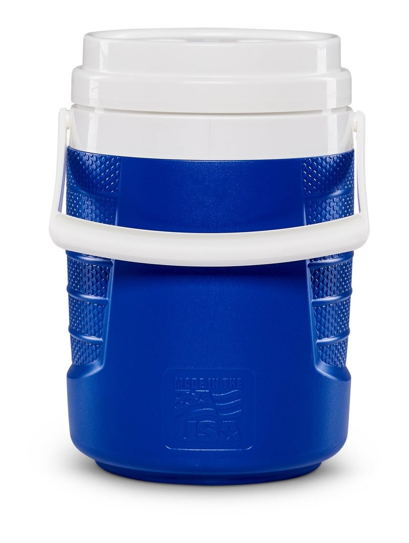 Igloo 2 Gallon Portable Sports Cooler Water Beverage Dispenser, Insulated Cooler Dispenser, Majestic Blue - Image 2
