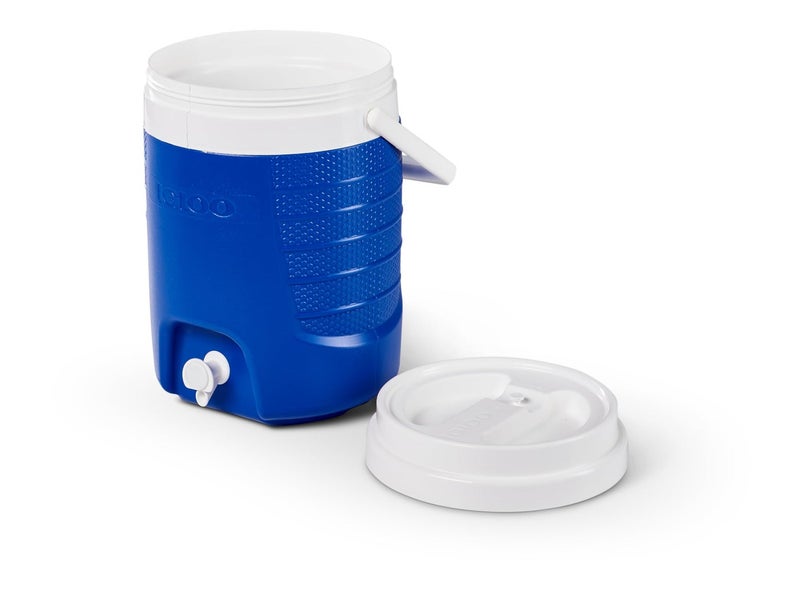 Igloo 2 Gallon Portable Sports Cooler Water Beverage Dispenser, Insulated Cooler Dispenser, Majestic Blue - Image 3