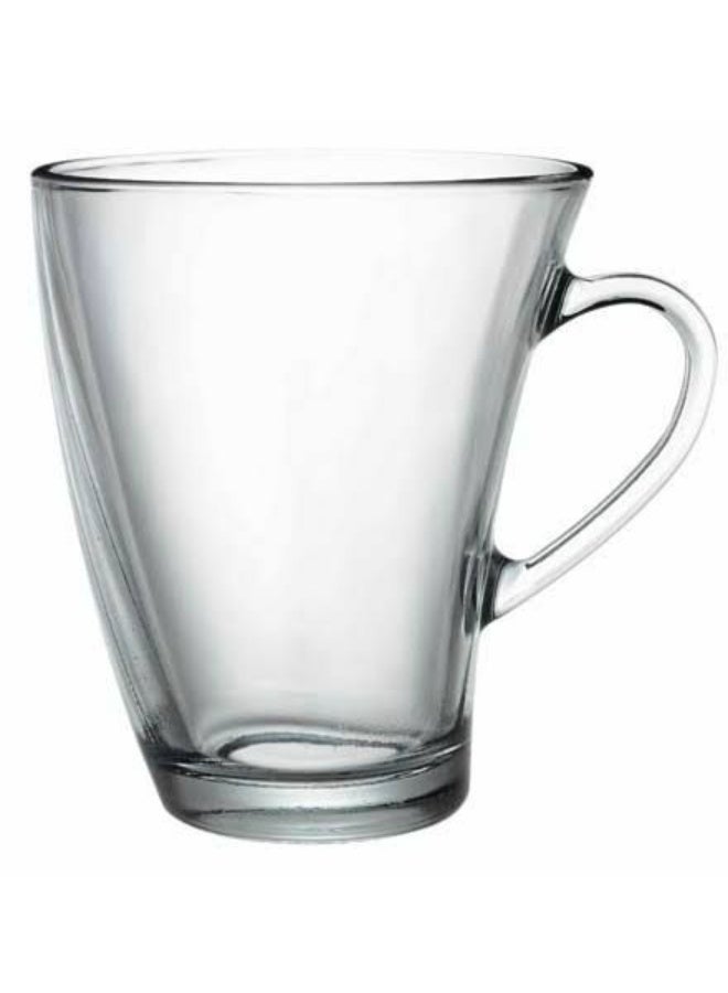 6-piece glass cup set for serving tea and coffee - Image 3