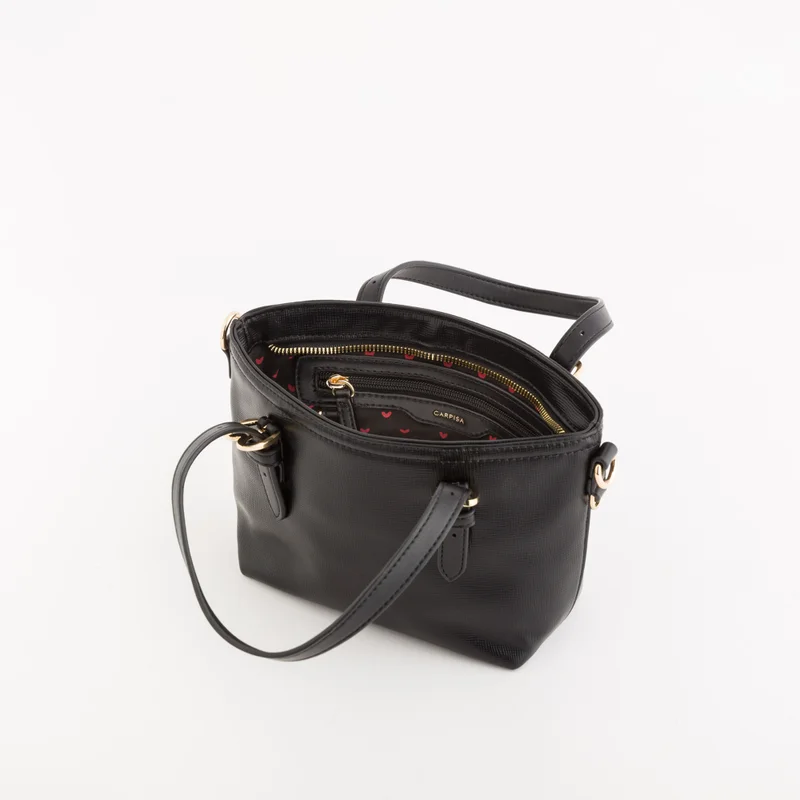 CARPISA Women's Handbag Dalia V3 Black