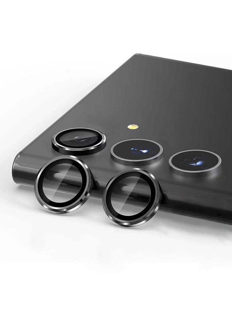 Lens protection film HD CD pattern for SAMSUNG Galaxy S24, Black - Image 3