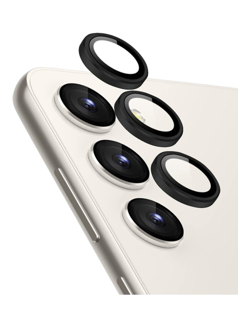 Lens protection film HD CD pattern for SAMSUNG Galaxy S24, Black - Image 1