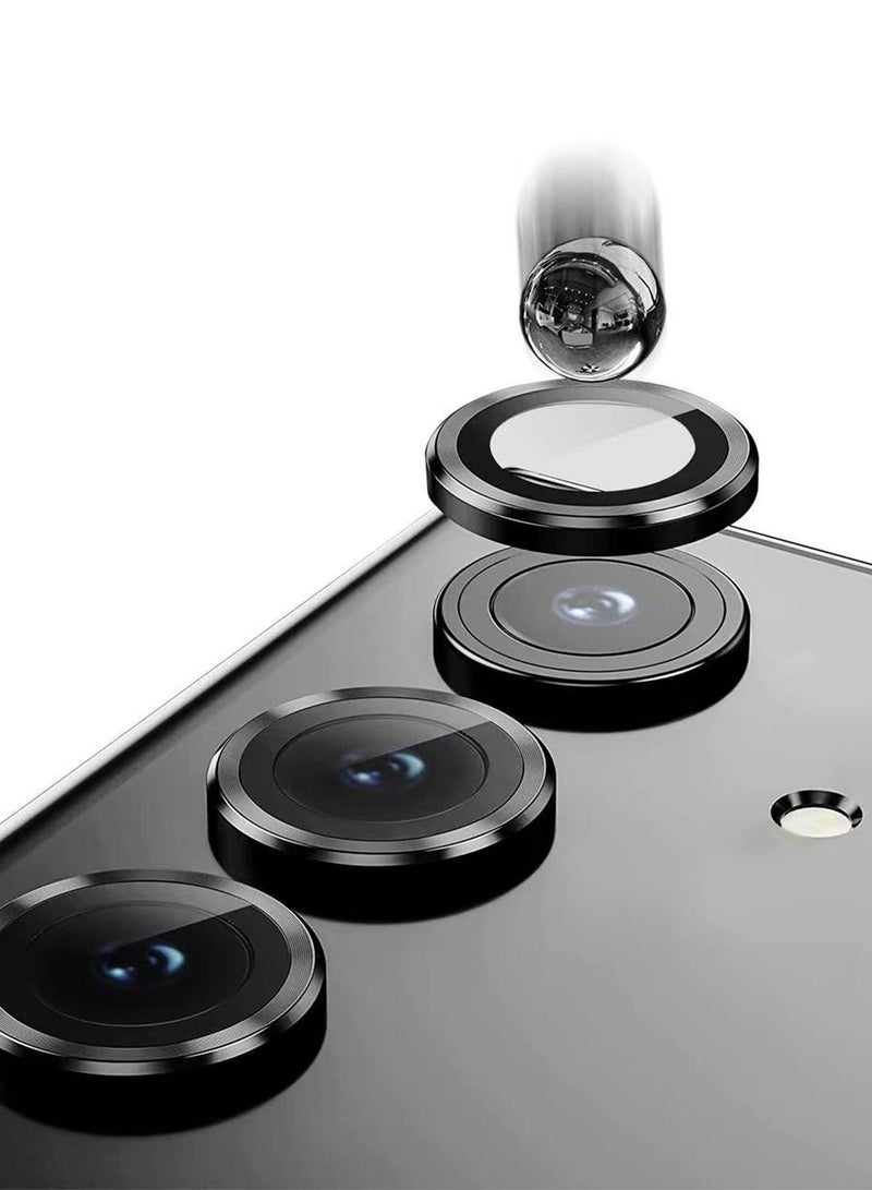 Lens protection film HD CD pattern for SAMSUNG Galaxy S24, Black - Image 4