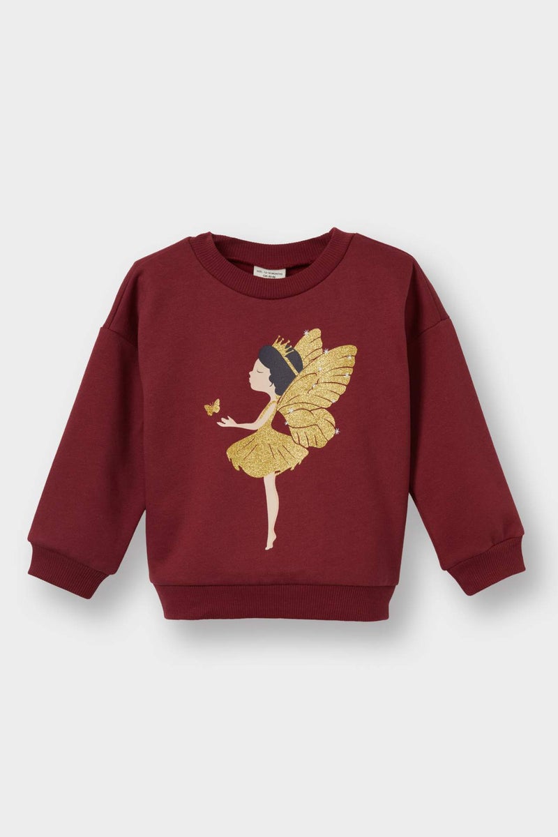 DeFacto Regular Fit Crew Neck Sweatshirt - Image 1