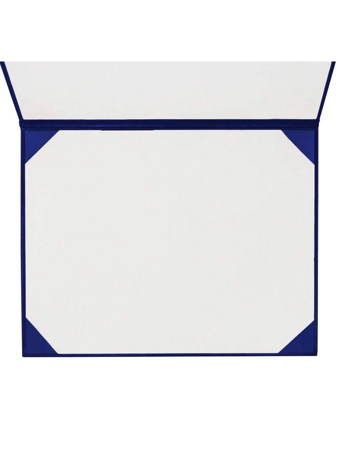 GraduationMall Handcrafted Imprinted Diploma Cover 6" X 8" (Royal) - Image 5