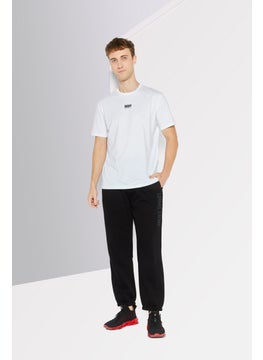 DKNY Sport Men Oversized Fit Brand Logo Outdoor Jogger Pants, Black  - Image 2