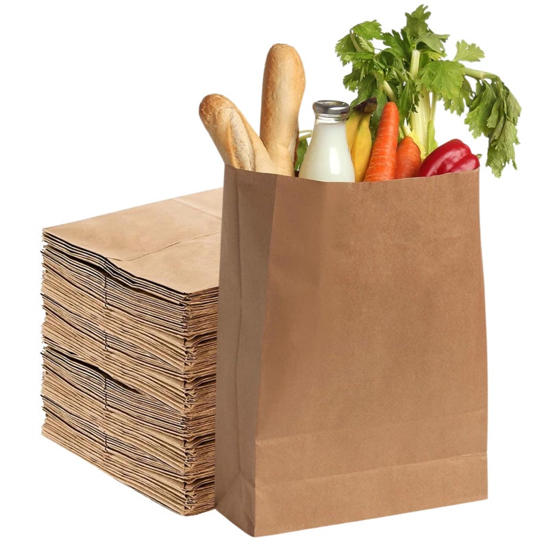 Perfect Stix 57 Lb Kraft Brown Paper Bags- Pack of 25ct - Image 1