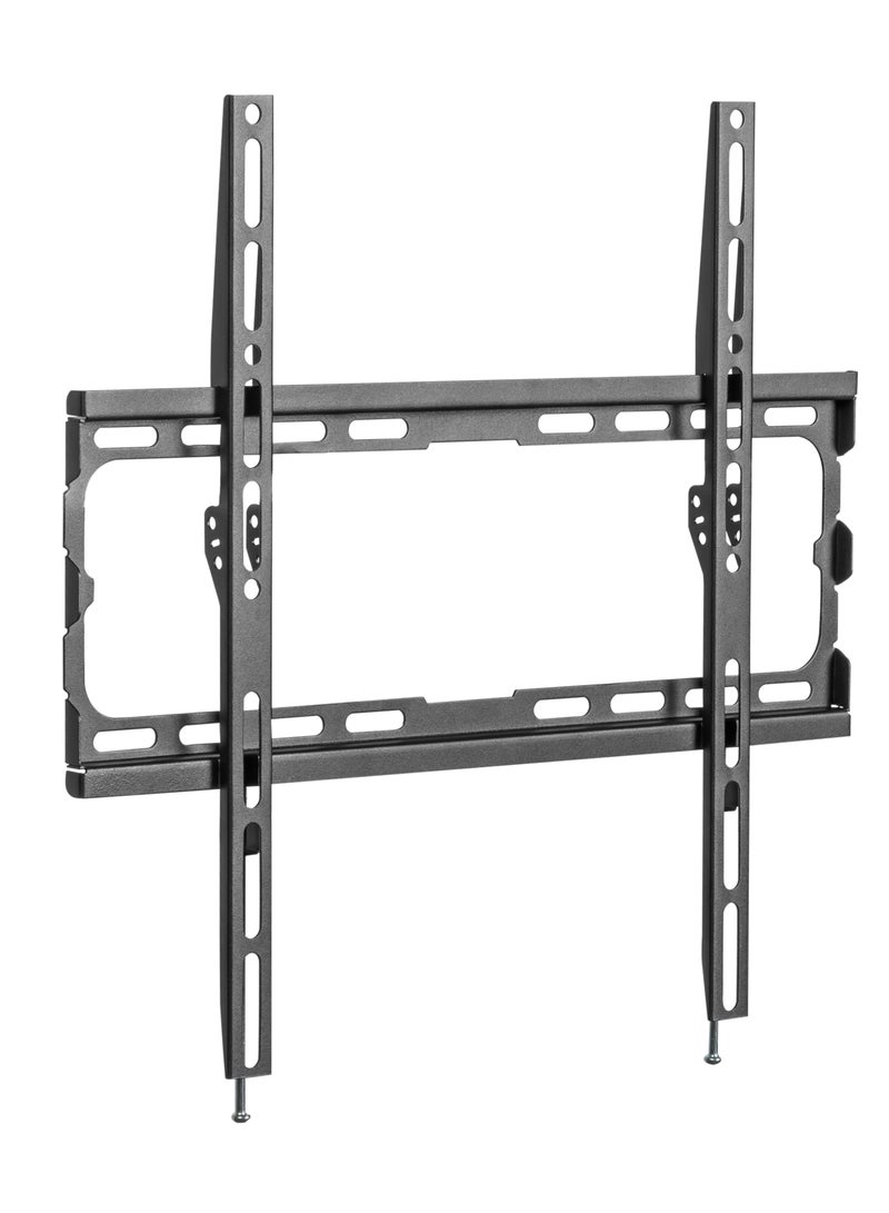 Volkano Steel Series Universal Wall Mount Bracket for 32-70" Flat & Curved TVs, High-Quality Steel, Max Load 45kg, Low-Profile Design – Black - Image 1