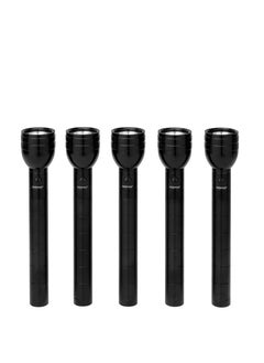 GEEPAS Pack Of 5 Piece Rechargeable LED Flashlight ,Light Source: 5W High Power LED, High Grade Aluminum Alloy Housing Perfect for Indoor and Outdoor Use 3 Hours Continuous Working  - Image 1