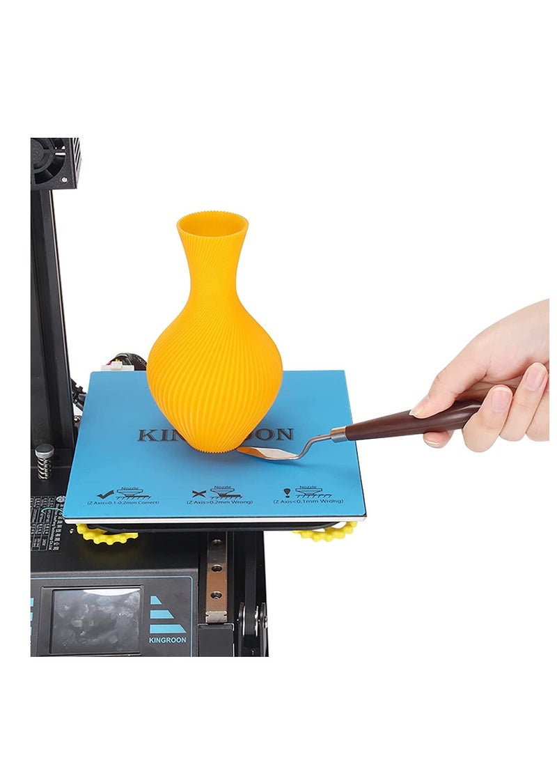 Captaintech 41PCS 3D Printer Parts Accessories Tool Set Nozzles Cleaner Kit with E3D Brass Nozzles, Cleaning Needles Tweezers, Heater block and Cover,Teflon Tube Throat for Ender 3 5 - Image 4