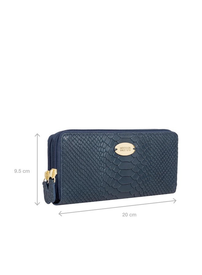 Hidesign محفظة جلدية من هايدساين - م زرقاء - Image 2