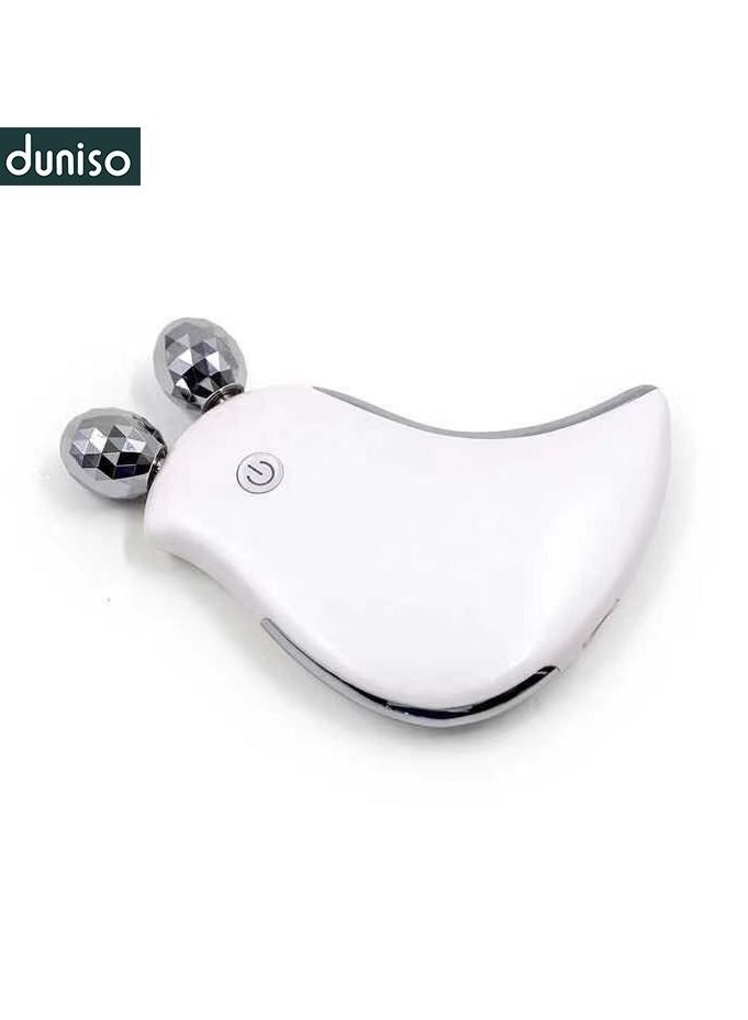 DUNISO Ems Microcurrent Face Massage Anti-wrinkle Machine Vibration Massage Import Promotion Skin Tightening Roller Ball Face Massager - Image 2