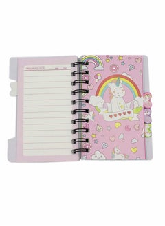 Y&D Spiral Notebook, Mini Cartoon Unicorn Diary, Pocket Notepad for Accounting Notes Write Diary Memo Painting (3pcs)  - Image 5