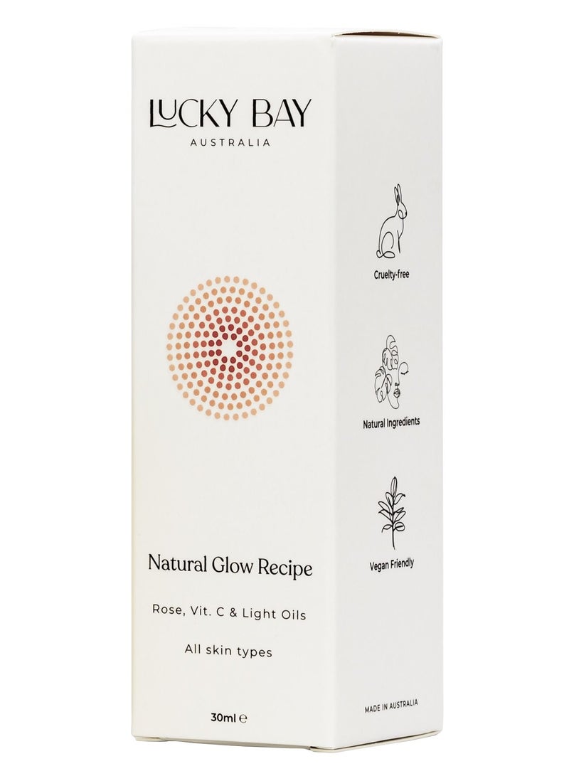لاكي باي ناتشورال جلو ريسيبي مزيج زيت للوجه صنع في أستراليا لكي باي - Image 3